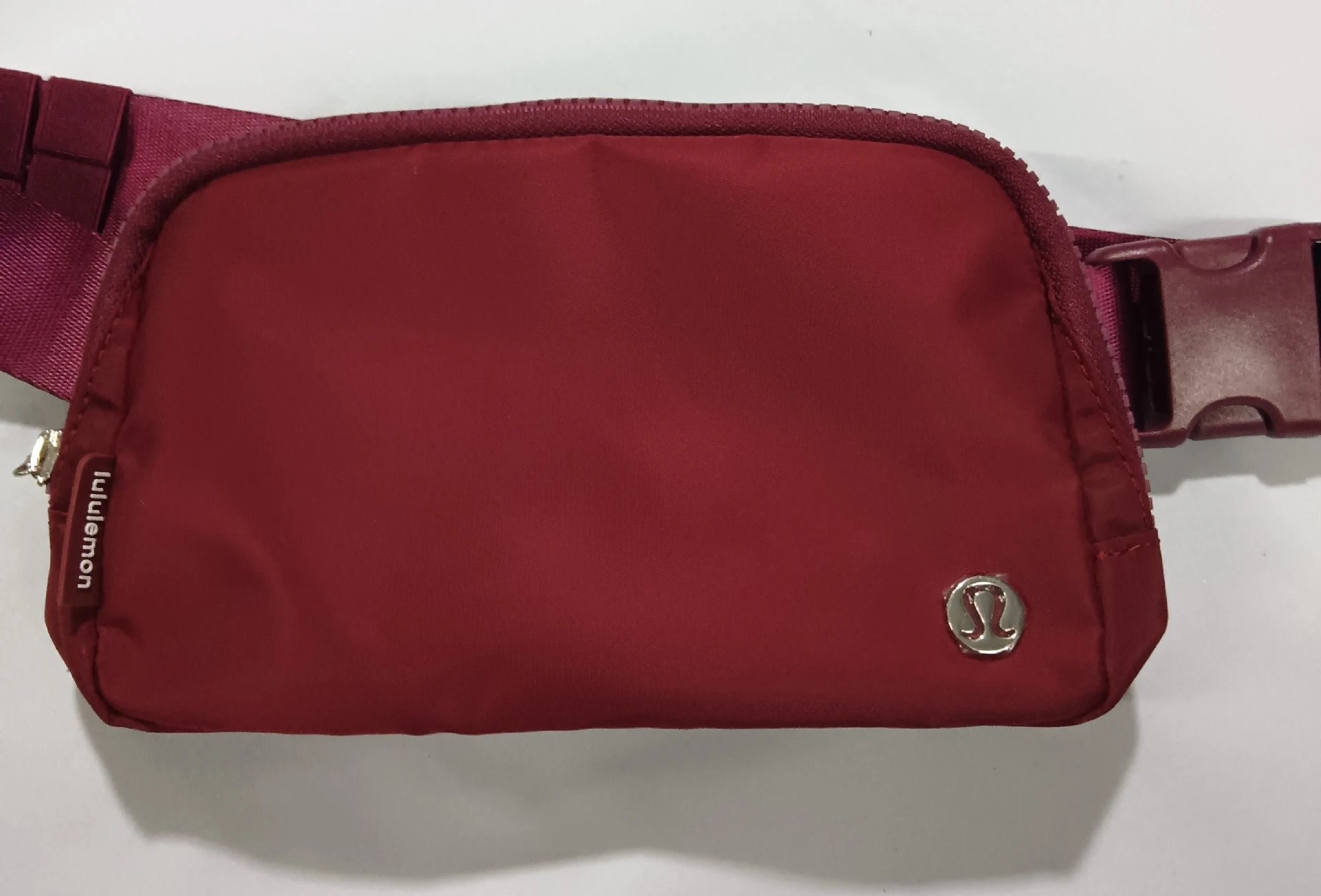Lululemon Crossbody Bags Nylon Belt Bag — Wine red