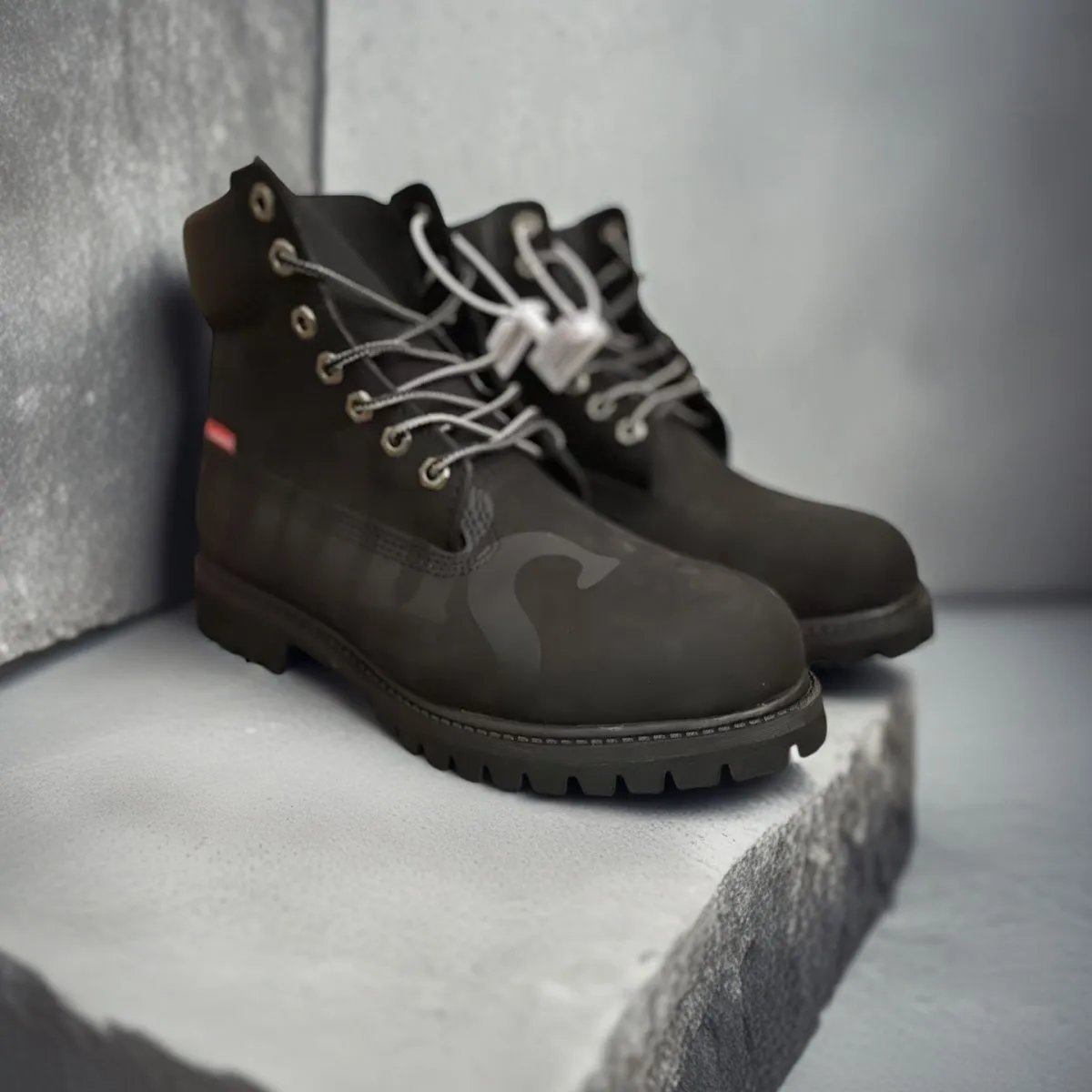 Timberland Boots High-Top Lug-Sole with Graphic Logos image 4