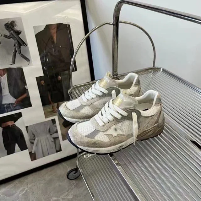 Golden Goose Sneakers Dad-Star Star-Panel product detail image 11
