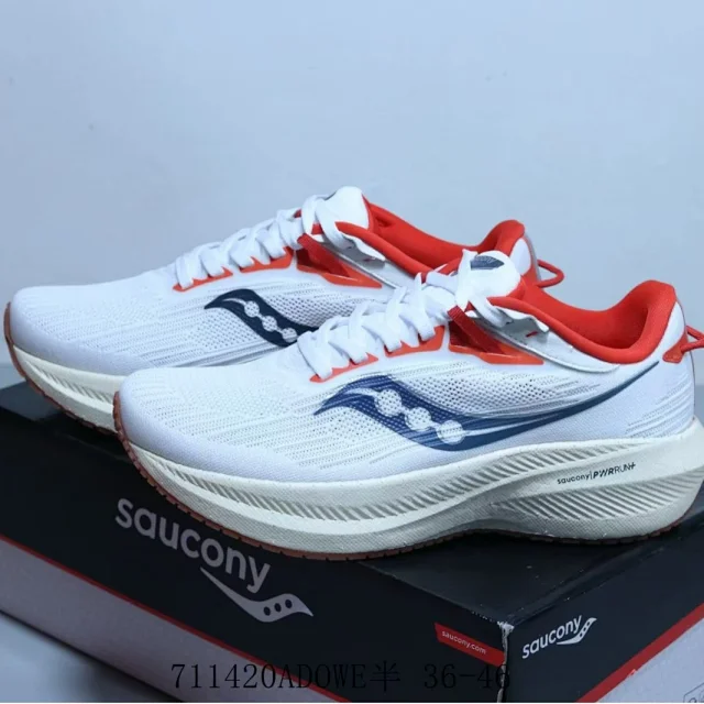 Saucony Sneakers Mesh lace-up running with cushioned sole product detail image 1
