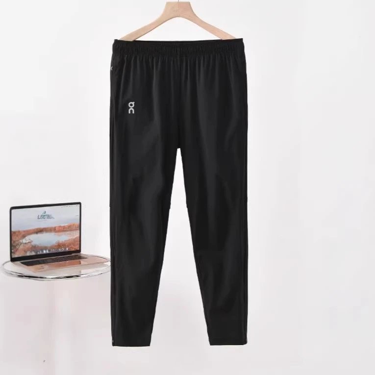 On Trousers Elastic-Waist Running with Reflective Knee Strips image 2