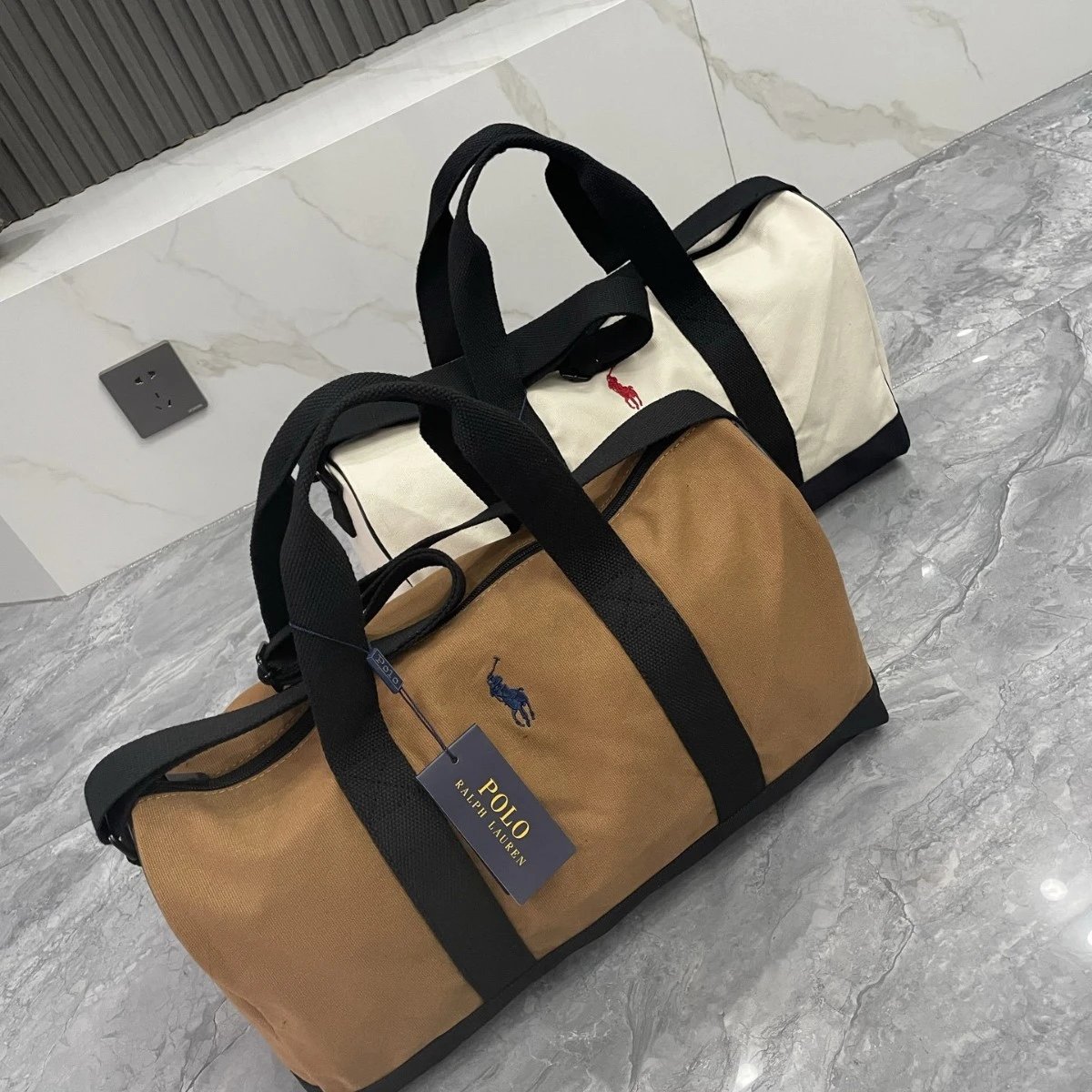 Polo Ralph Lauren Travel Bags Canvas duffel bag with shoulder strap product image