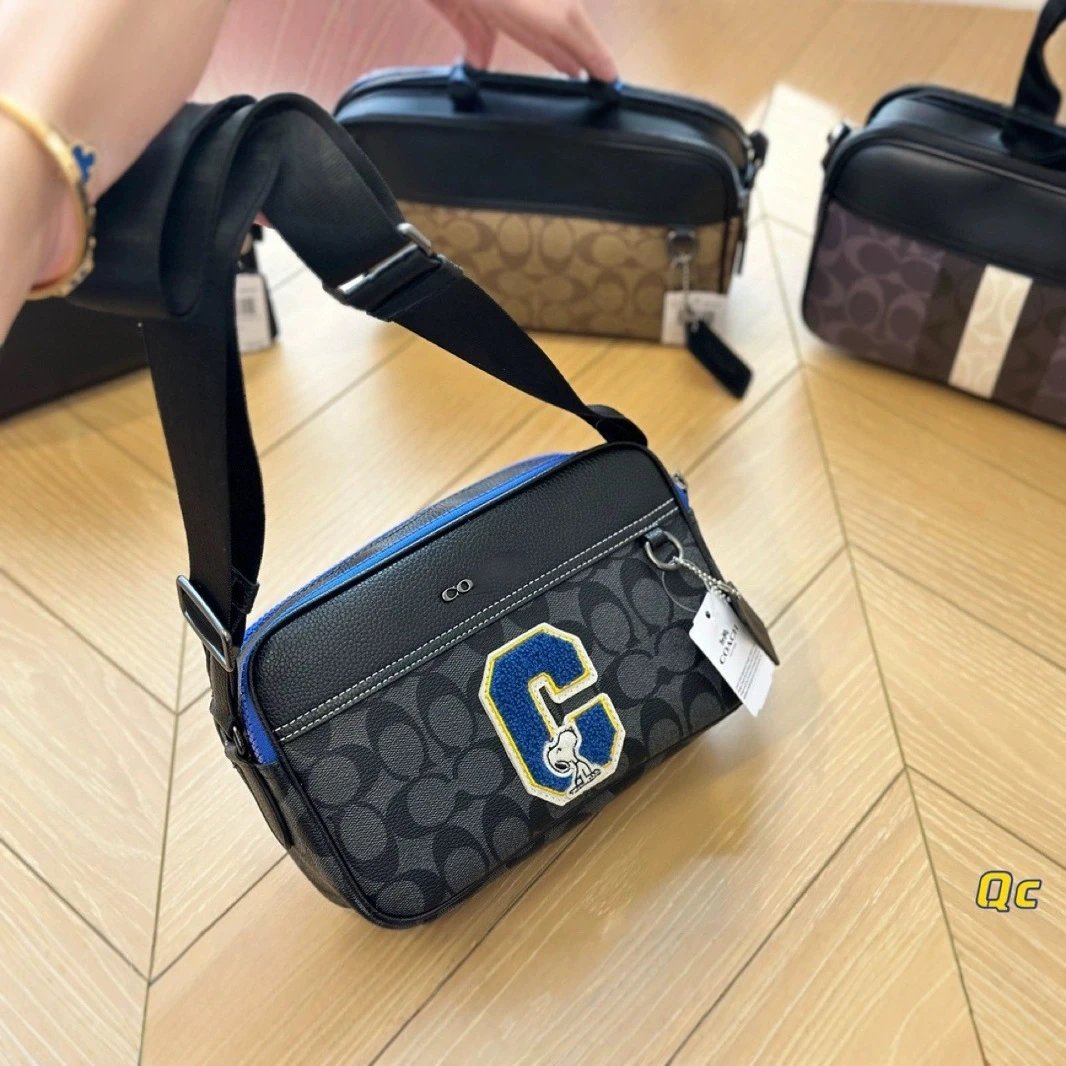 Unbranded Crossbody Bags C4149 Adjustable-Strap Monogram Bag image 4