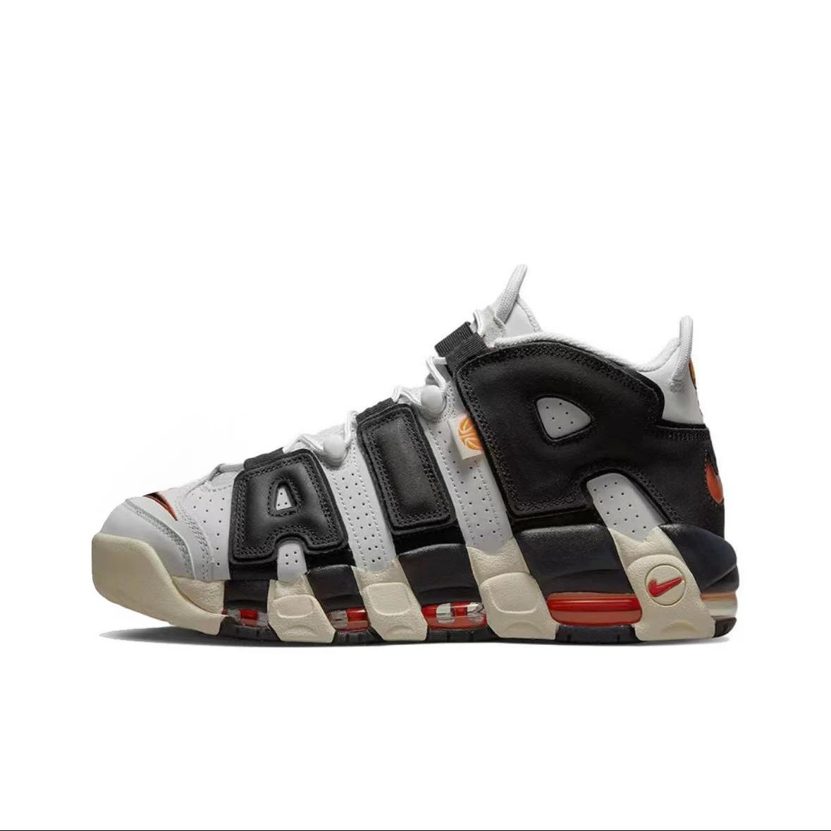 Nike Sneakers Air More Uptempo — Black and gray