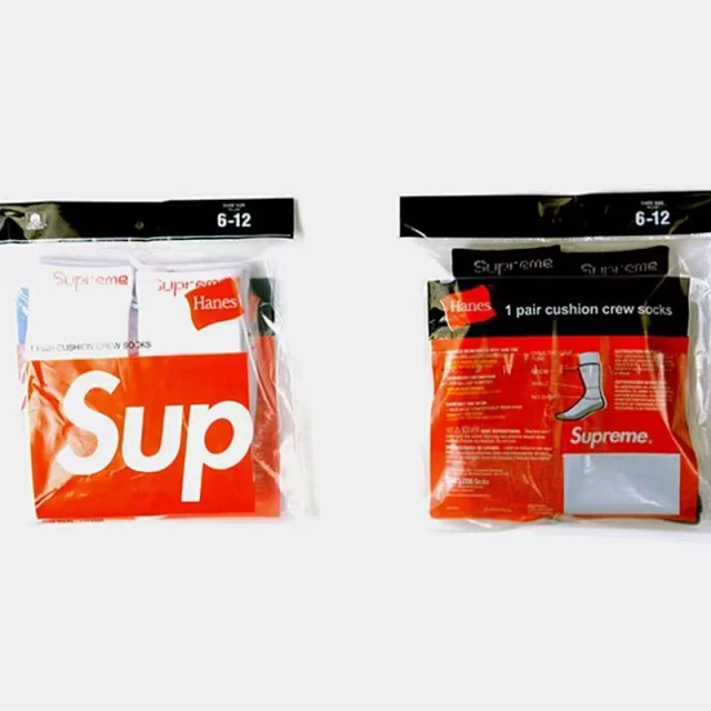 Supreme Socks Hanes Cushion Crew product detail image 2