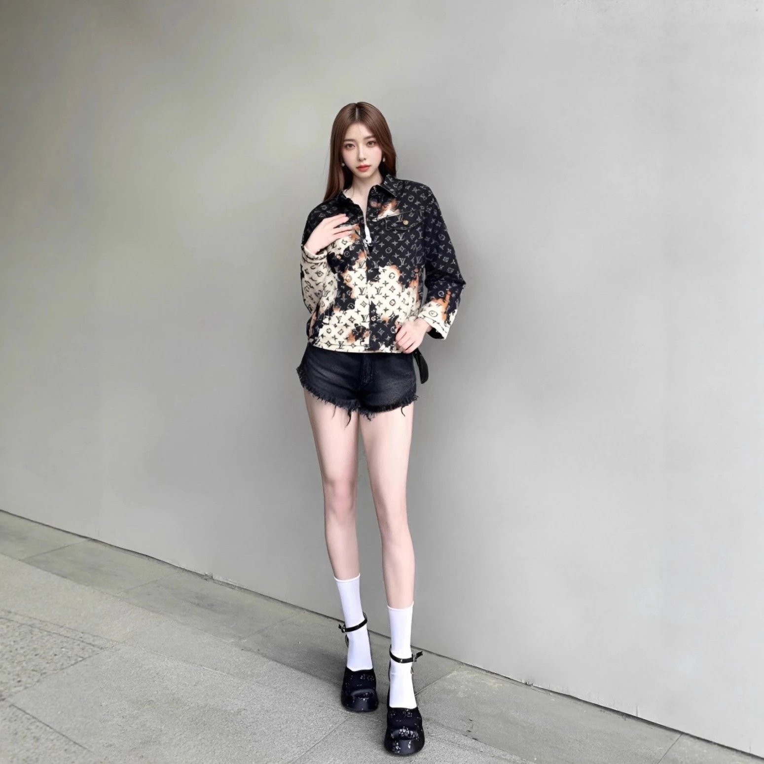 Louis Vuitton Patterned Denim Jeans image 4