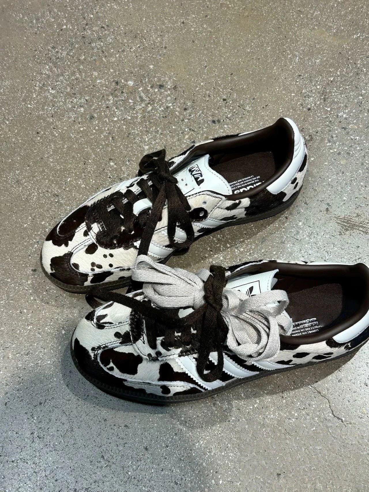 adidas Sneakers Samba low-top with three-stripe side design — Pure original version-17