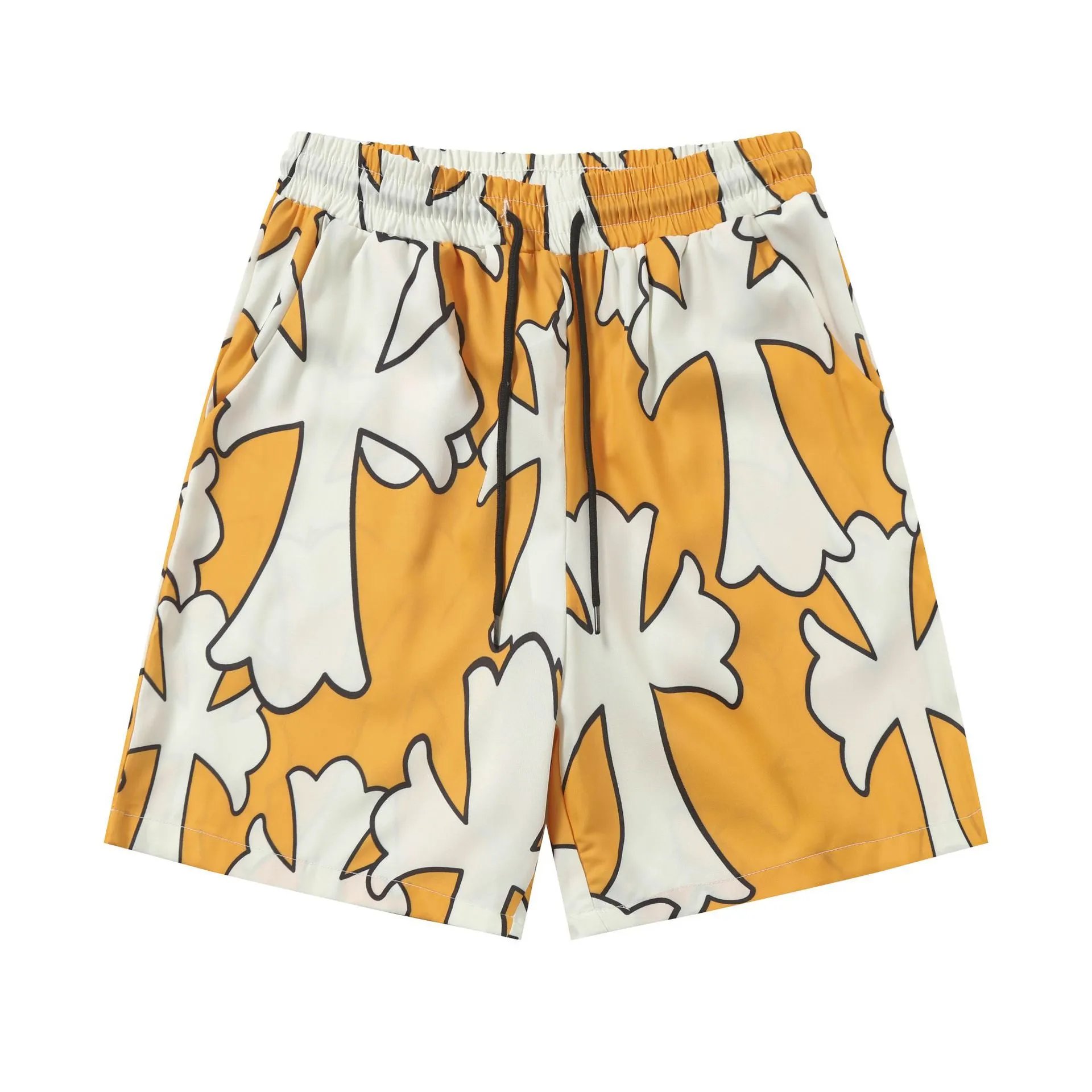 Unbranded Shorts Drawstring Graphic — 2283 Yellow