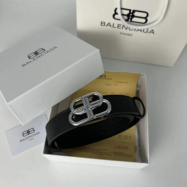 Balenciaga Belts Double-B Buckle product detail image 7