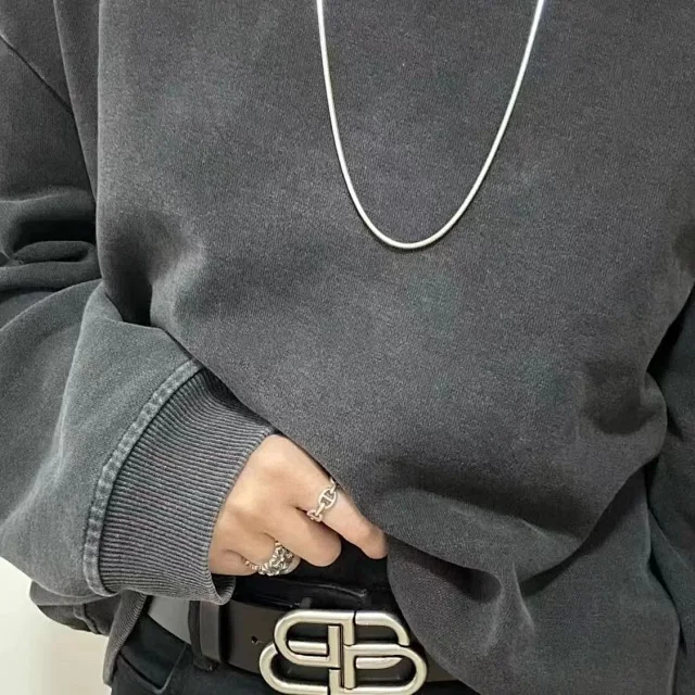 Balenciaga Belts Double-B Buckle product detail image 12