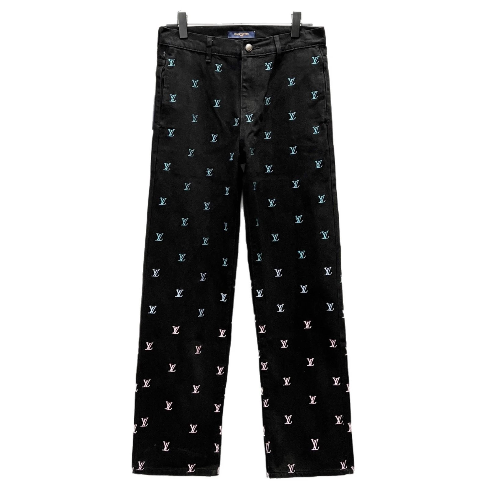 Louis Vuitton Patterned Denim Jeans image 5