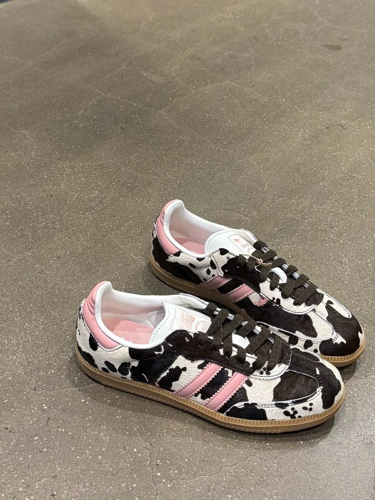 adidas Sneakers Samba low-top with three-stripe side design — Pure original version-16