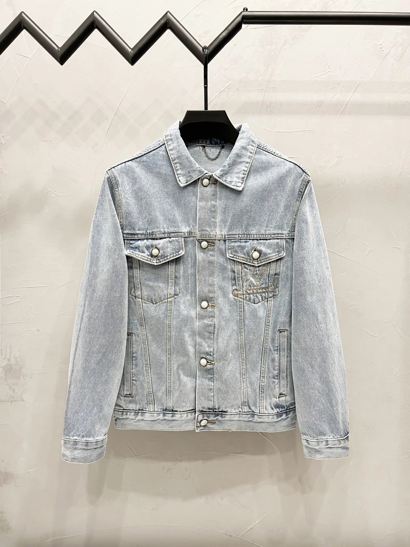 Louis Vuitton Patterned Denim Jeans — M1203