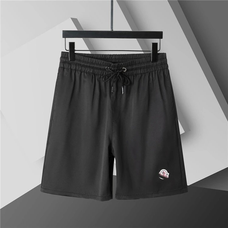 Dior Swimwear Elastic Drawstring Logo-Print Swim Shorts — 3818 black