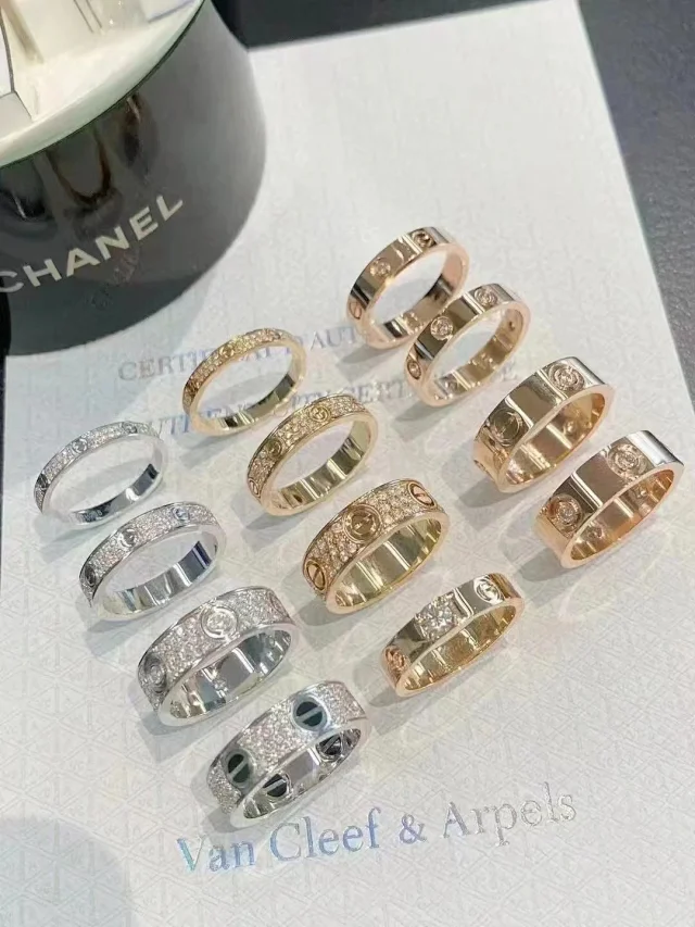 Cartier Jewelry Love screw-motif ring product detail image 2