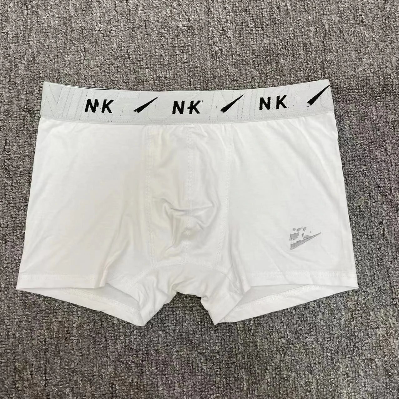 Nike Underwear Men's Boxer Briefs — white