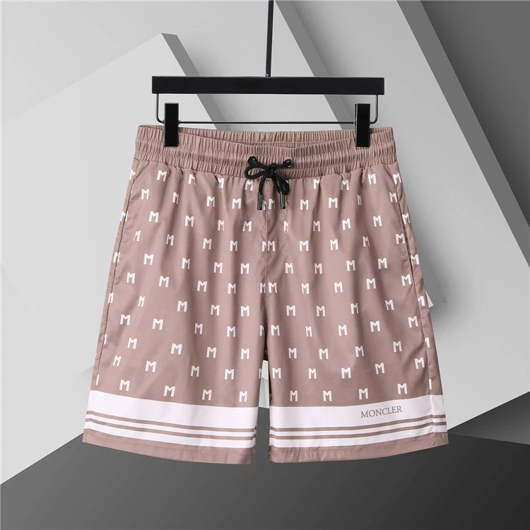 Louis Vuitton Shorts Elastic Drawstring Monogram-Print — 3748 Khaki