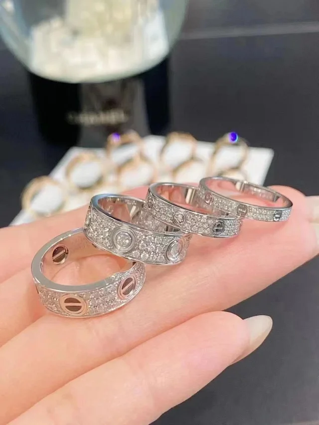 Cartier Jewelry Love screw-motif ring product detail image 3