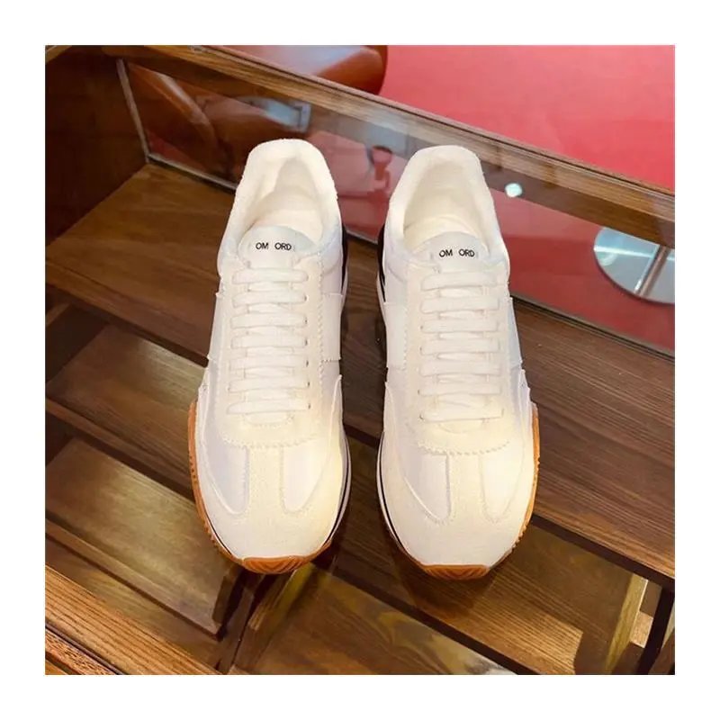 Unbranded Sneakers Low-top lace-up with striped platform soles image 5