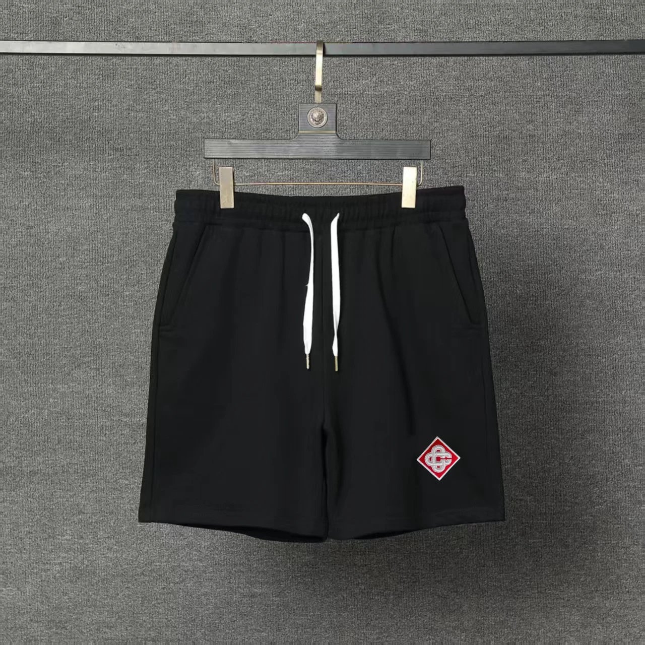Unbranded Shorts Drawstring with embroidered diamond patch image 5