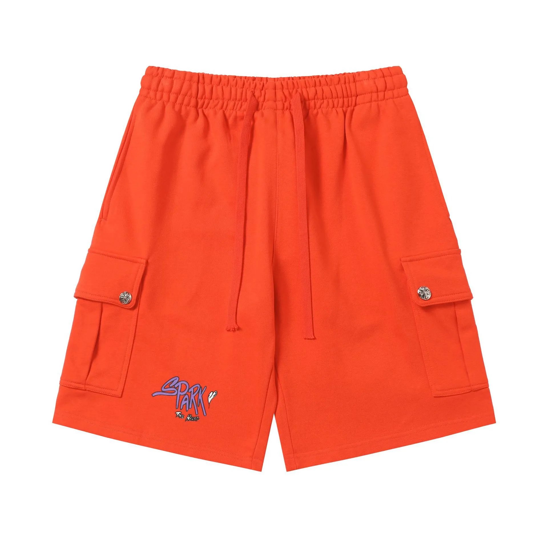 Unbranded Shorts Drawstring Graphic — 2281 Red