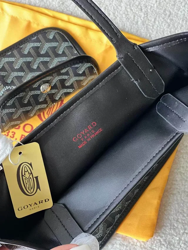 Goyard Handbags Mini tote bag with detachable pouch product detail image 15
