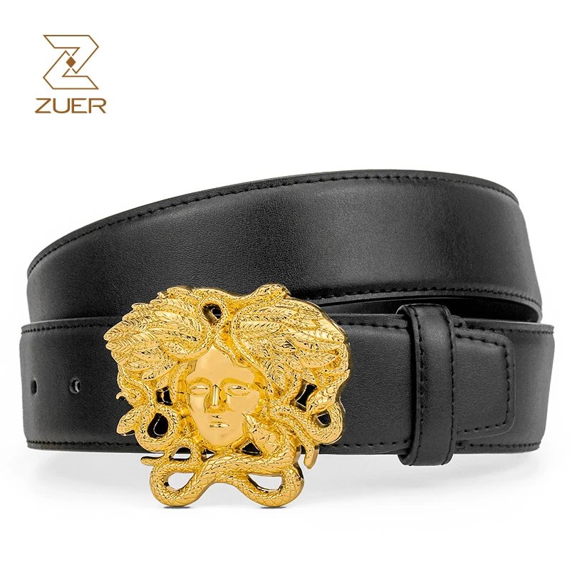 ZUER Belts Snake-haired face buckle product image