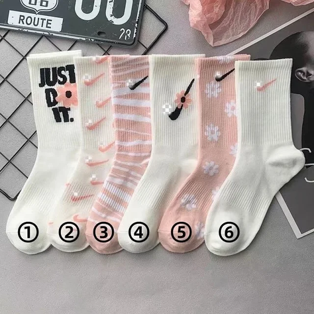 Nike Socks Cherry Blossom Crew product detail image 7