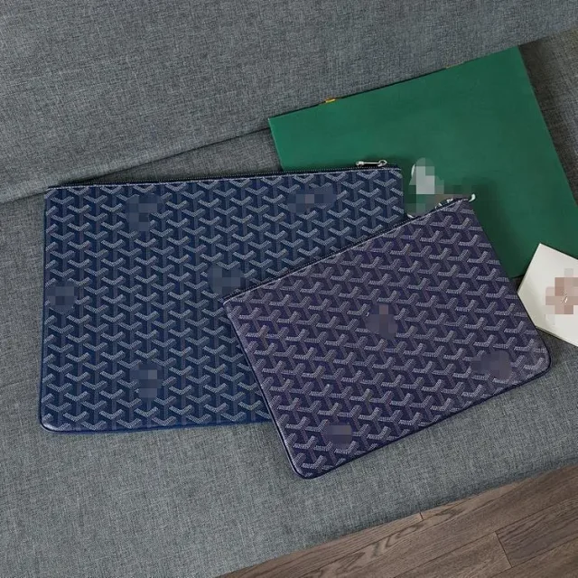 Goyard Wallets & Card Holders Chevron Monogram Zip Pouch product detail image 5