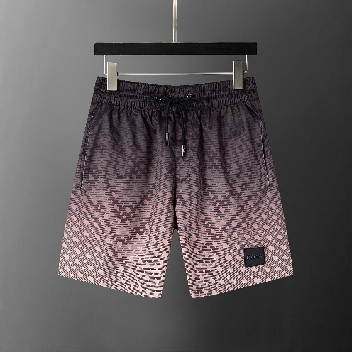 Unbranded Shorts Elastic-Waist — 28068 khaki color