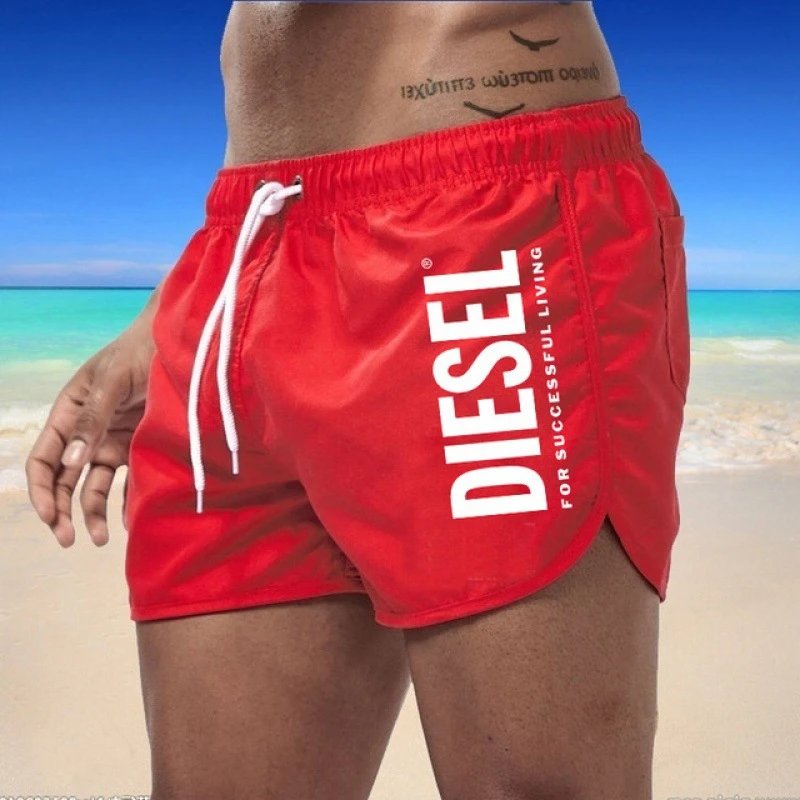 Diesel Shorts Drawstring logo beach — 13