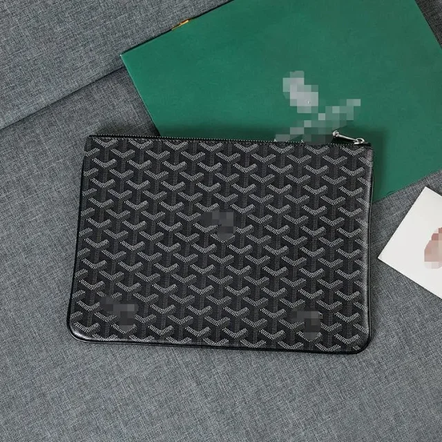 Goyard Wallets & Card Holders Chevron Monogram Zip Pouch product detail image 9