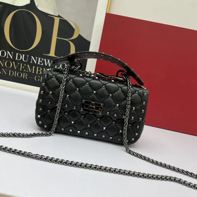 Unbranded Crossbody Bags Quilted Studded Chain Bag product detail image 11