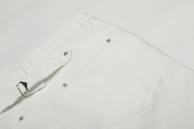 Unbranded Jeans K5621 bootcut with metal horsebit pocket details product detail image 28