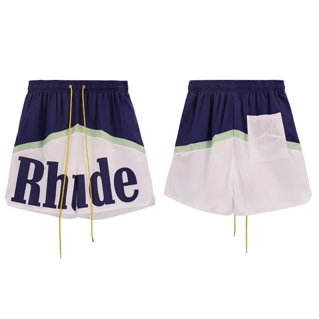Rhude Shorts Logo-Print Drawstring product detail image 16