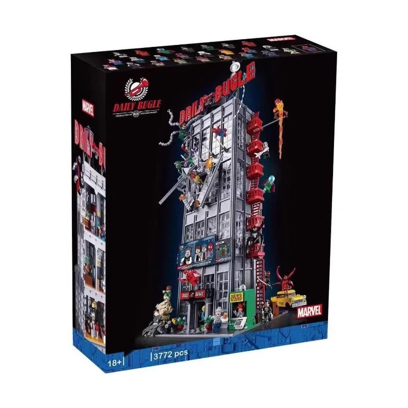 Compatible with LEGO 76178 Marvel Avengers Daily Bugle Building Set for Boys