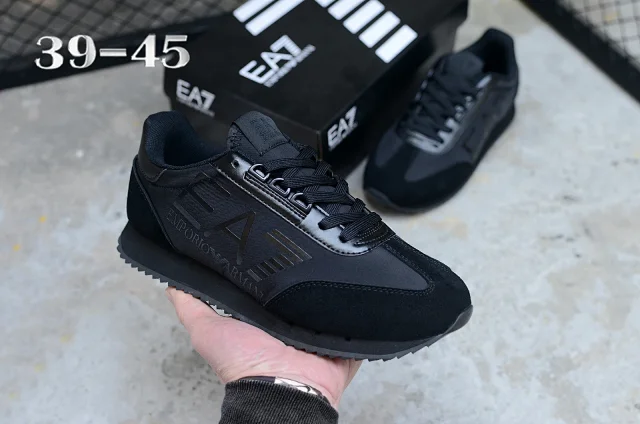 EA7 Emporio Armani Sneakers Low-top lace-up logo product detail image 3