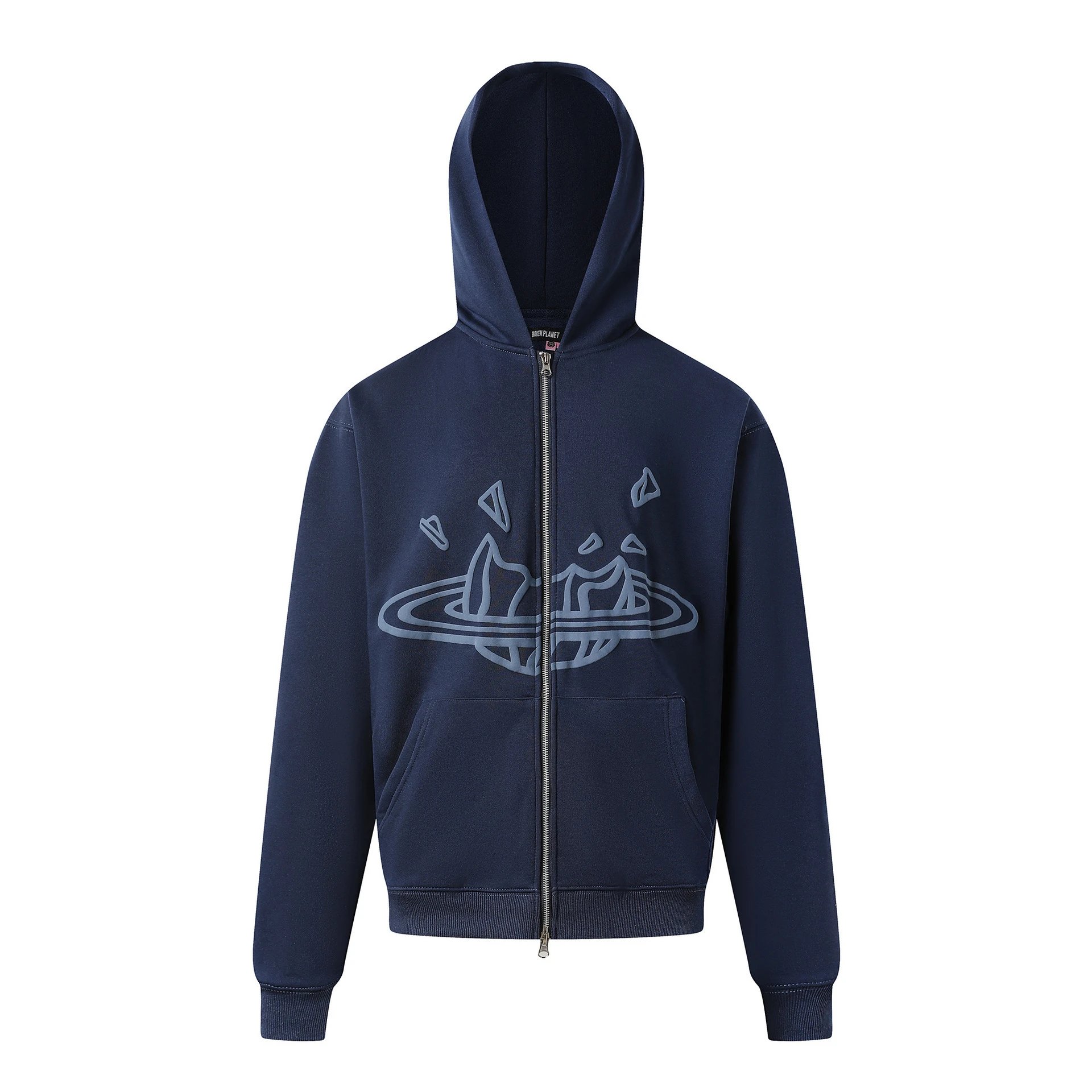 Broken Planet Tracksuits All the Stars Hoodie and Sweatpants Set — 96 Dark Blue [Sweatshirt]