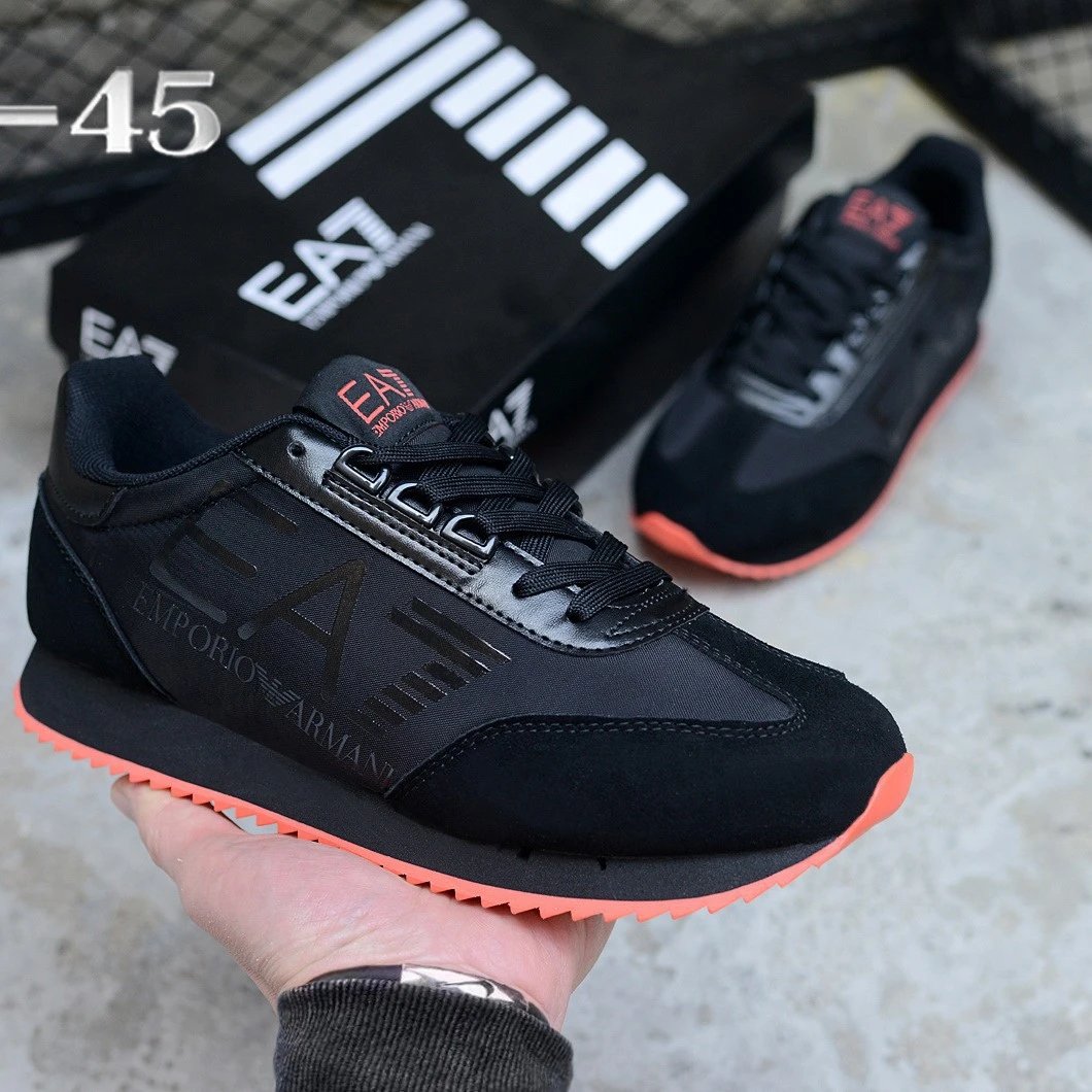 EA7 Emporio Armani Sneakers Low-top lace-up logo image 2