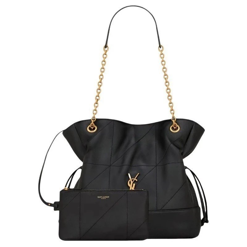 Saint Laurent Handbags Drawstring Chain-Handle Tote image 4