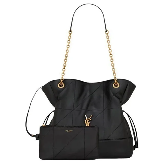 Saint Laurent Handbags Drawstring Chain-Handle Tote product detail image 1