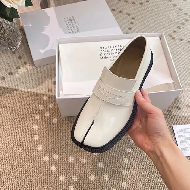 Unbranded Casual Shoes Split-Toe Patent Loafers and Lace-Up product detail image 10