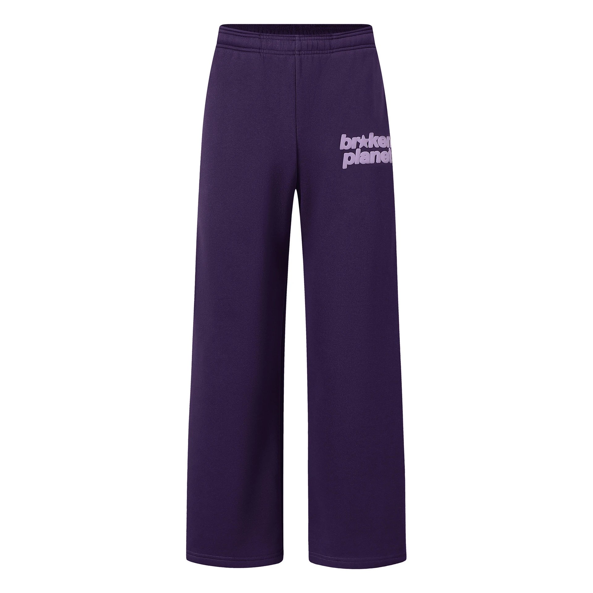 Broken Planet Tracksuits All the Stars Hoodie and Sweatpants Set — B92 Purple [Trousers]