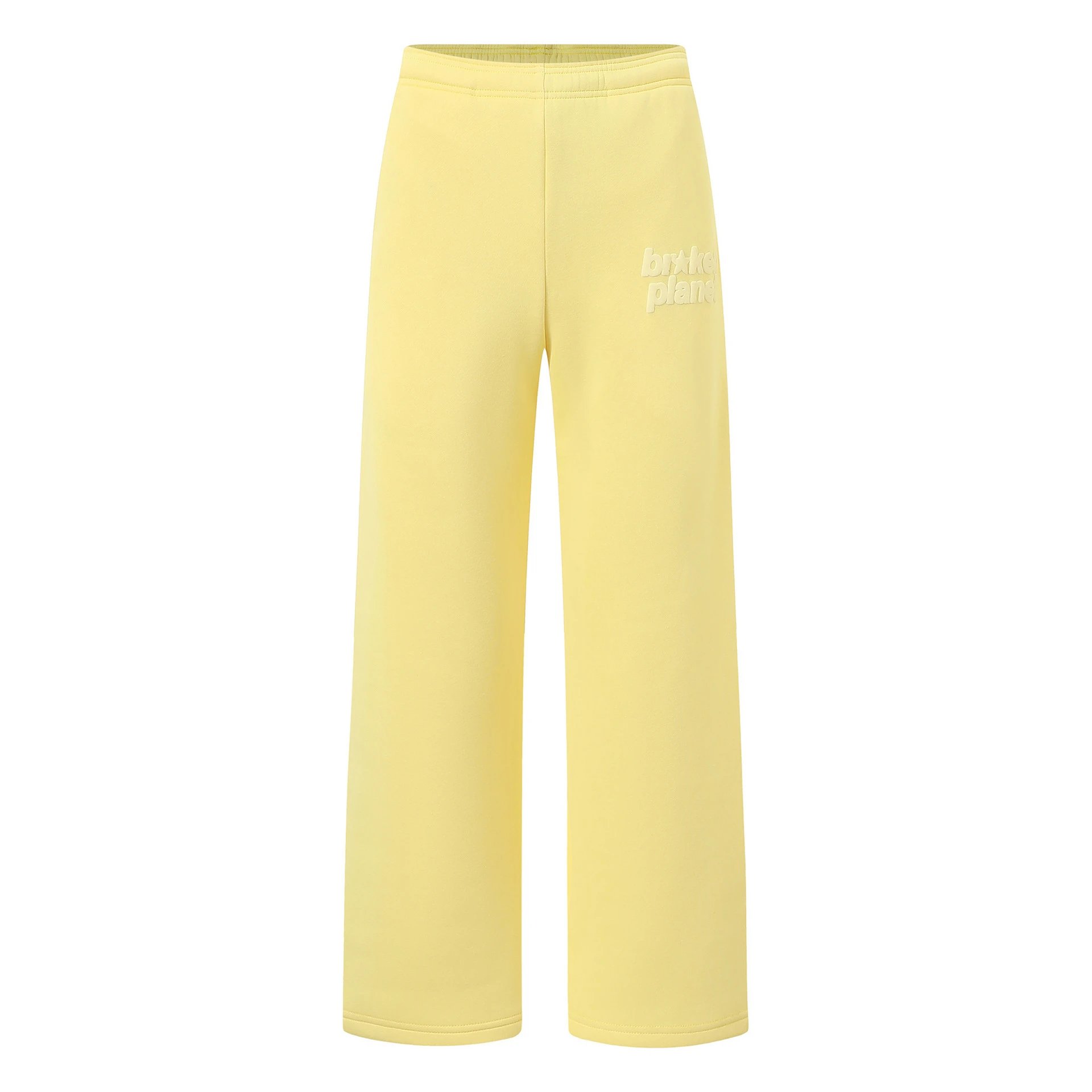 Broken Planet Tracksuits All the Stars Hoodie and Sweatpants Set — B92 Yellow [Trousers]
