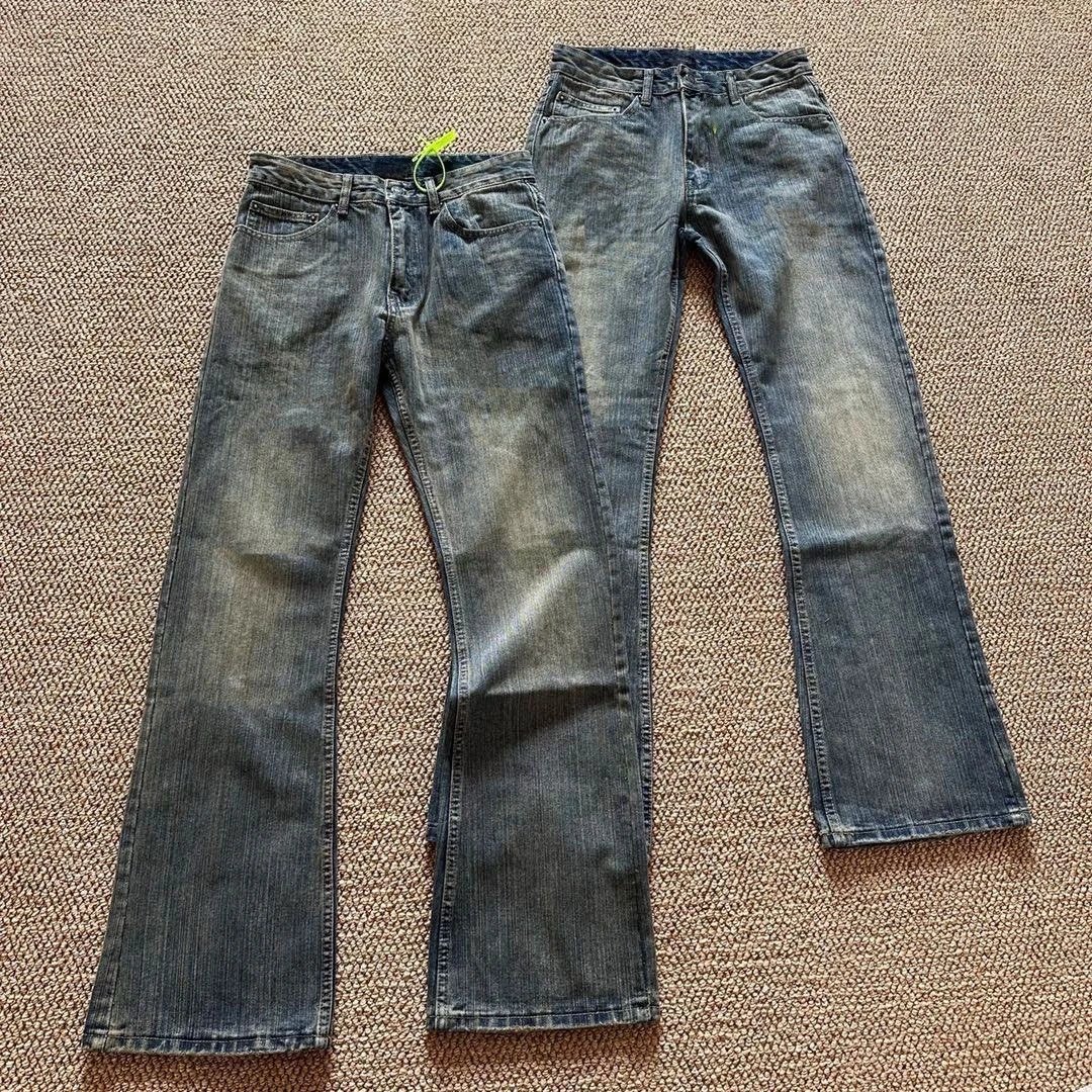 Unbranded Jeans Five-pocket denim in assorted washes and leg cuts — 5072THWJ