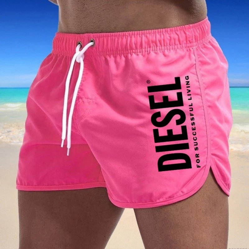 Diesel Shorts Drawstring logo beach — 16