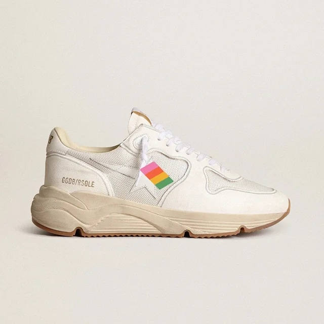 Unbranded Sneakers Distressed star-appliqué chunky product detail image 6