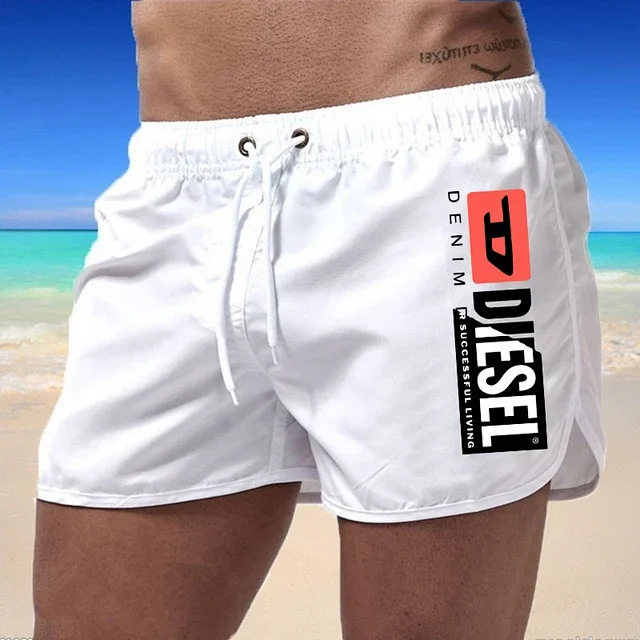 Diesel Shorts Drawstring logo beach product detail image 2