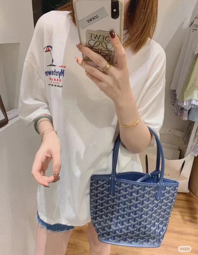 Goyard Handbags Mini tote bag with detachable pouch product detail image 3