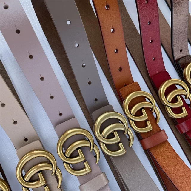 Gucci Belts Double G Buckle Leather Belt product detail image 7